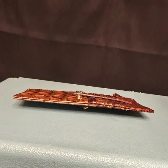 Brahmin Asher Tote & Card Wallet in Pecan Melbourne - Picture 12 of 15